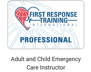 Adult and Child emergency care instructor