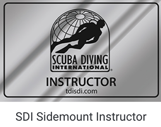 SDI sidemount instructor